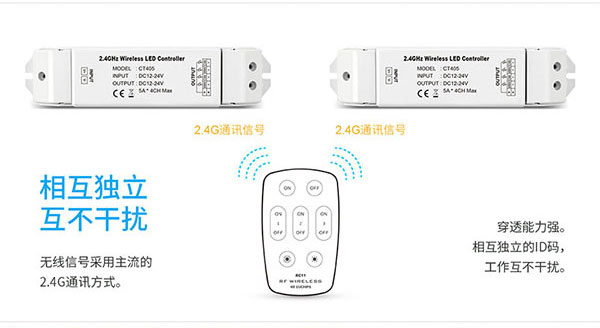 2.4G通訊信號(hào)遙控器